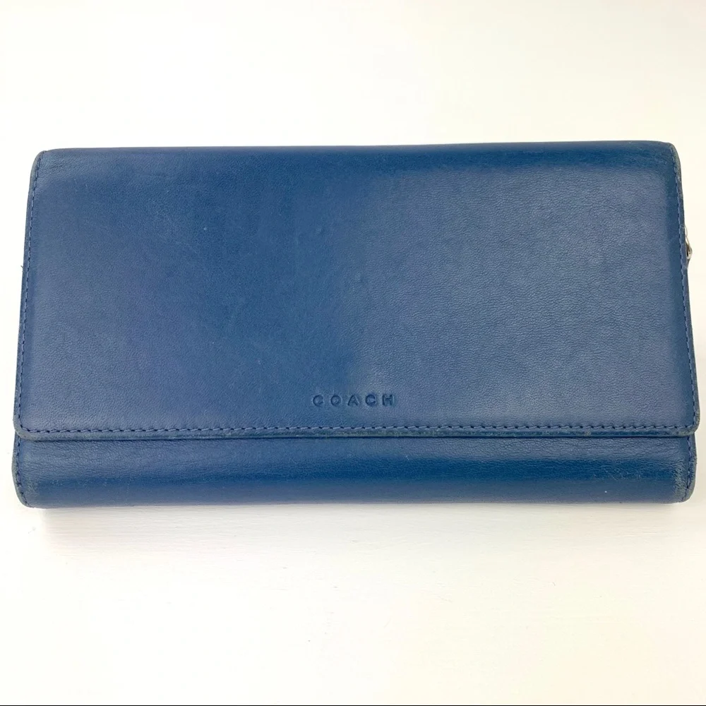 Vintage Coach Leather Wallet - Picture 1 of 8